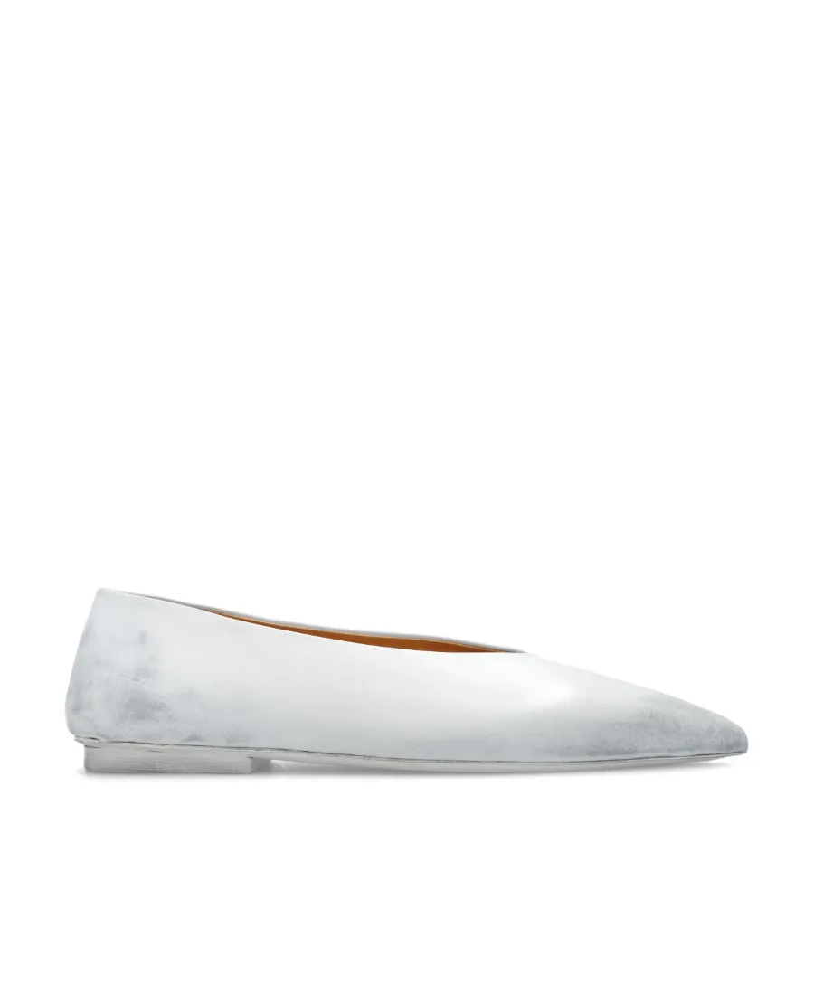 Pointed-Toe Ballet Flats