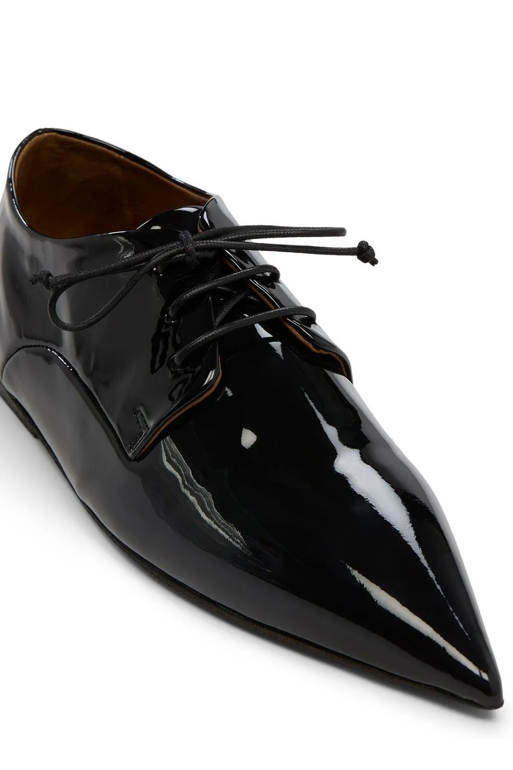 Ago Pointed-Toe Oxfords