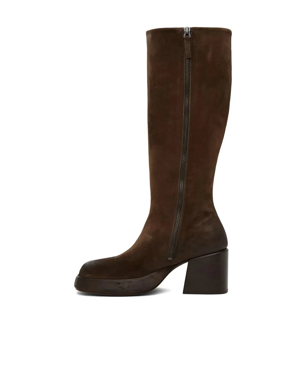 Plattino Square Head Boots