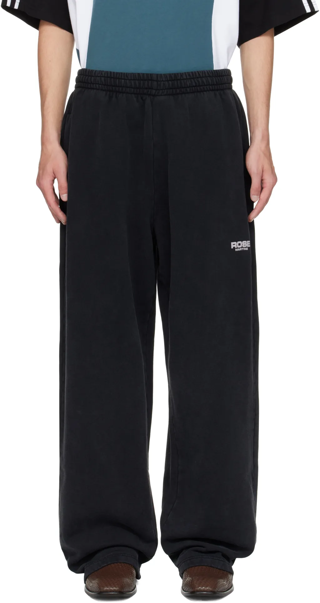 Wide-Leg Sweatpants