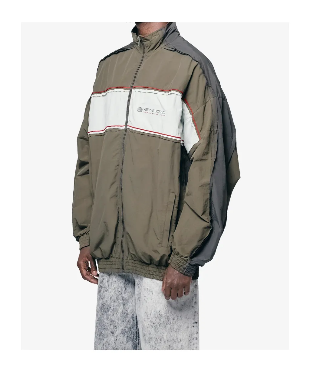 Layered Track Jacket