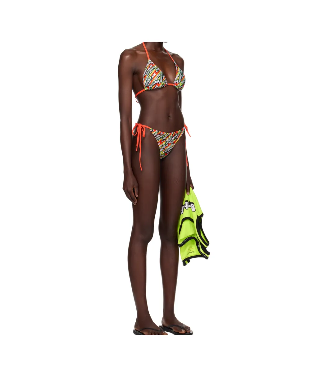 Stretch Nylon Knit Bikini Top