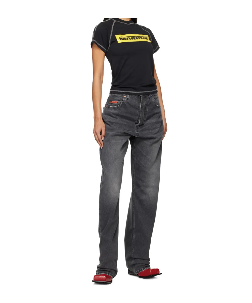 Open Fly Jeans