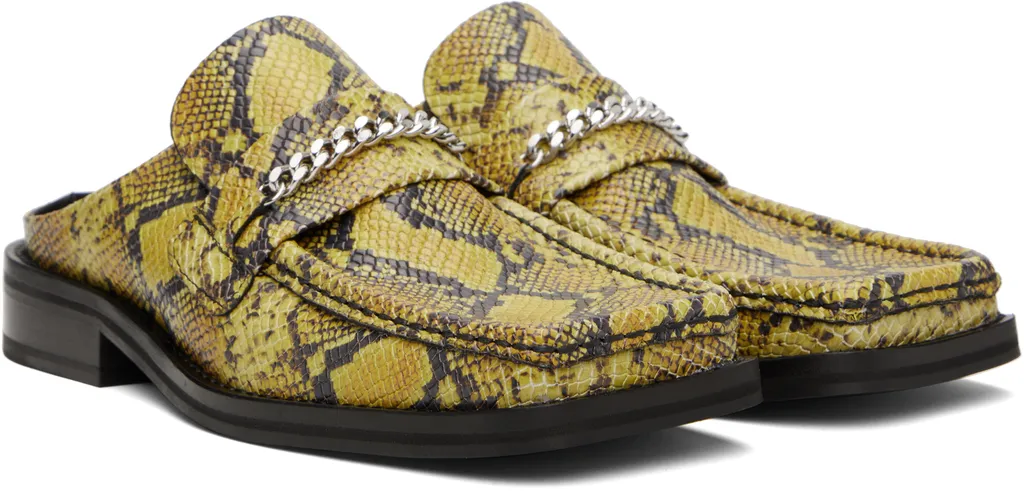 Square Toe Mules