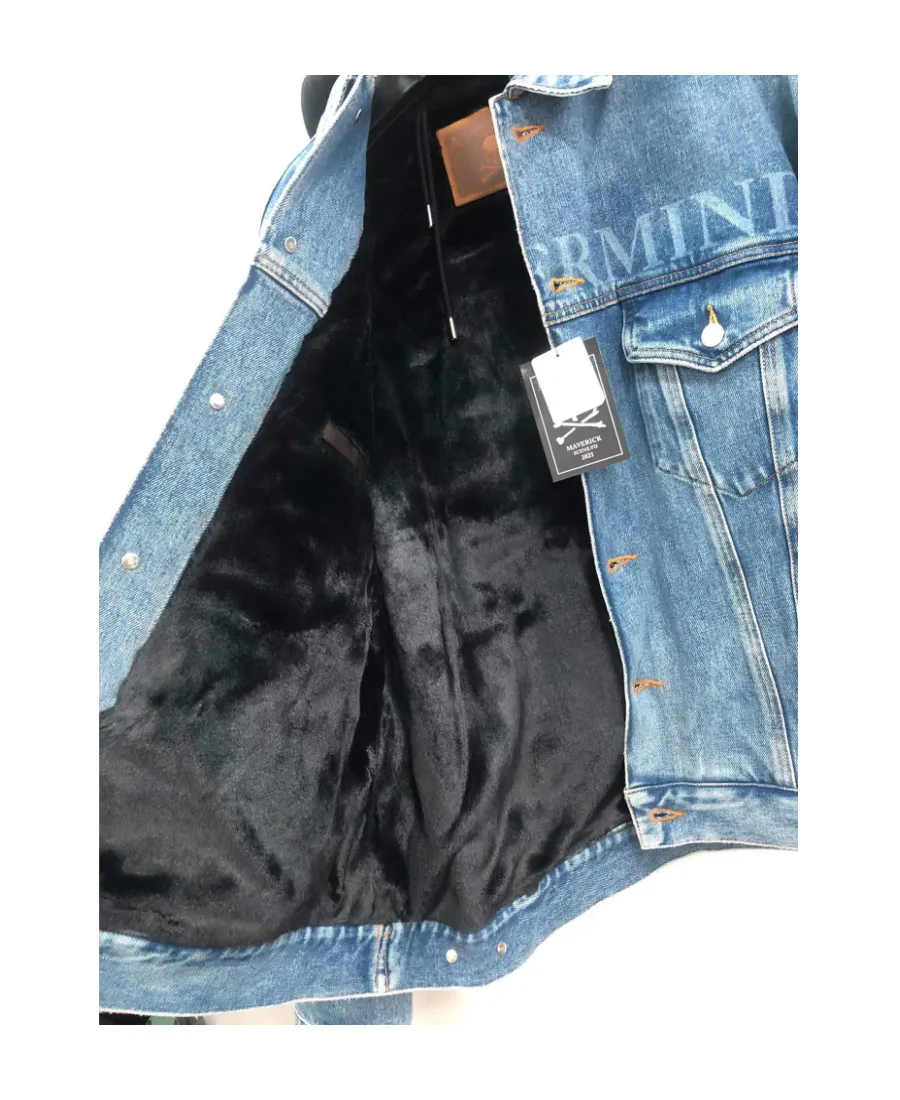 Printed Denim Jacket