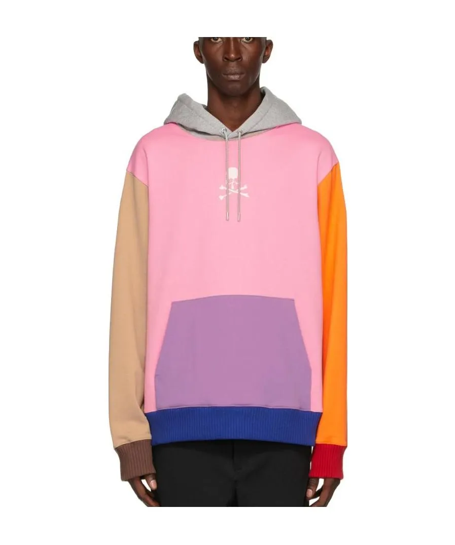 Color Matching Hooded Hoodie