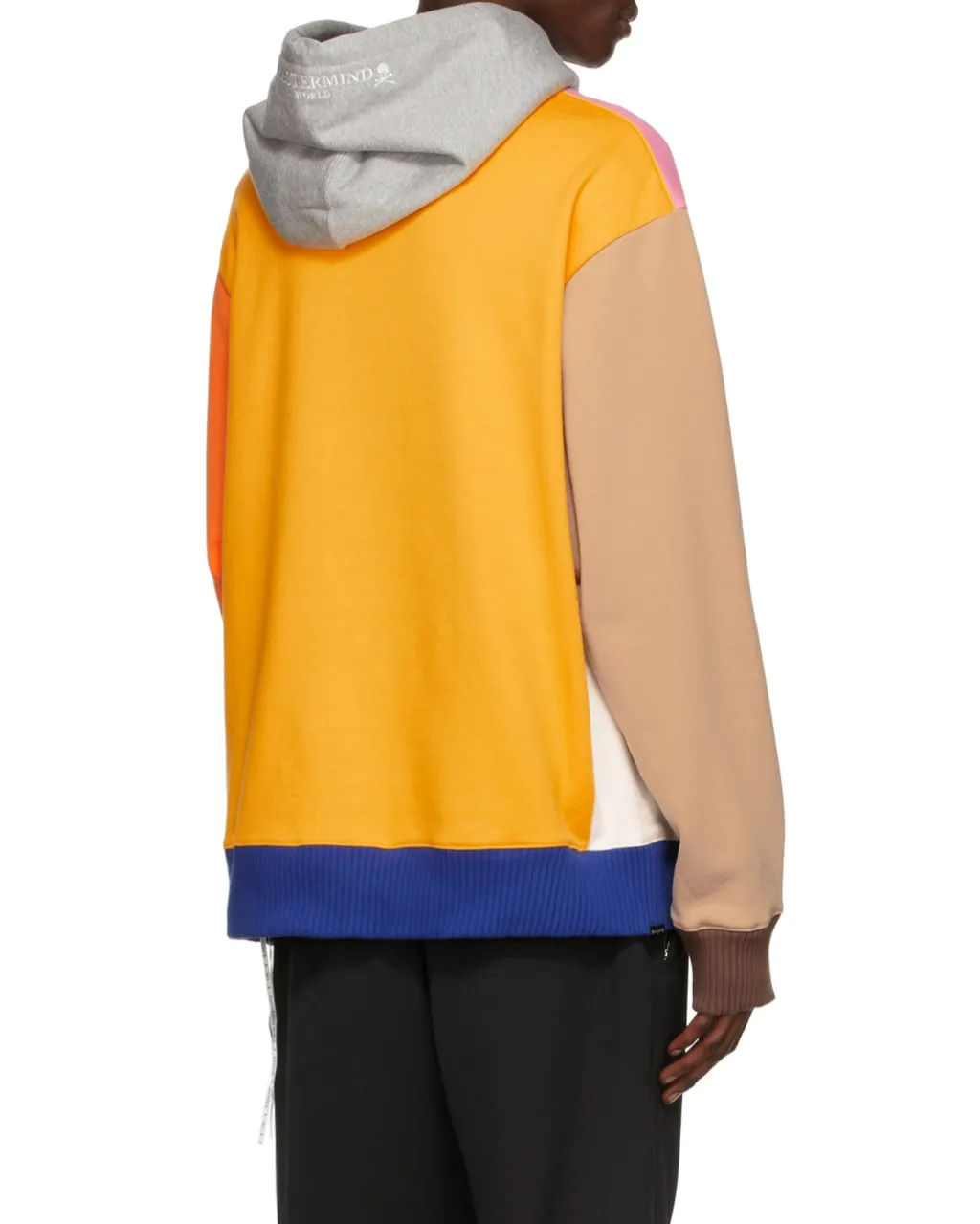 Color Matching Hooded Hoodie