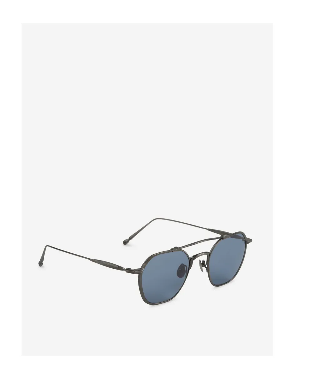 Oval-Frame Sunglasses