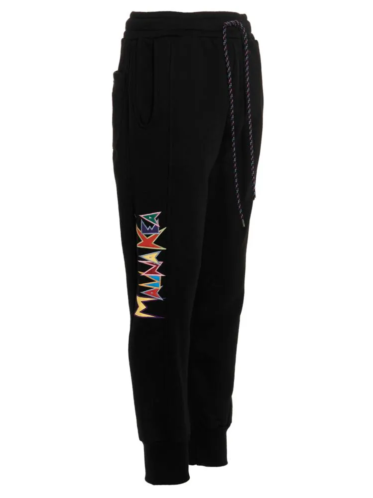 Heritage Embroidered-Logo Track Pants