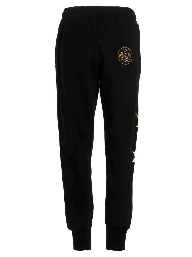 Heritage Embroidered-Logo Track Pants