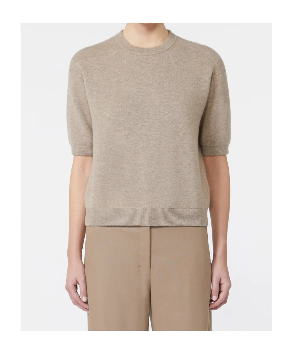 Short-Sleeved Crewneck Jumper