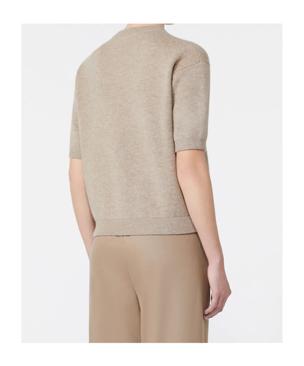 Short-Sleeved Crewneck Jumper