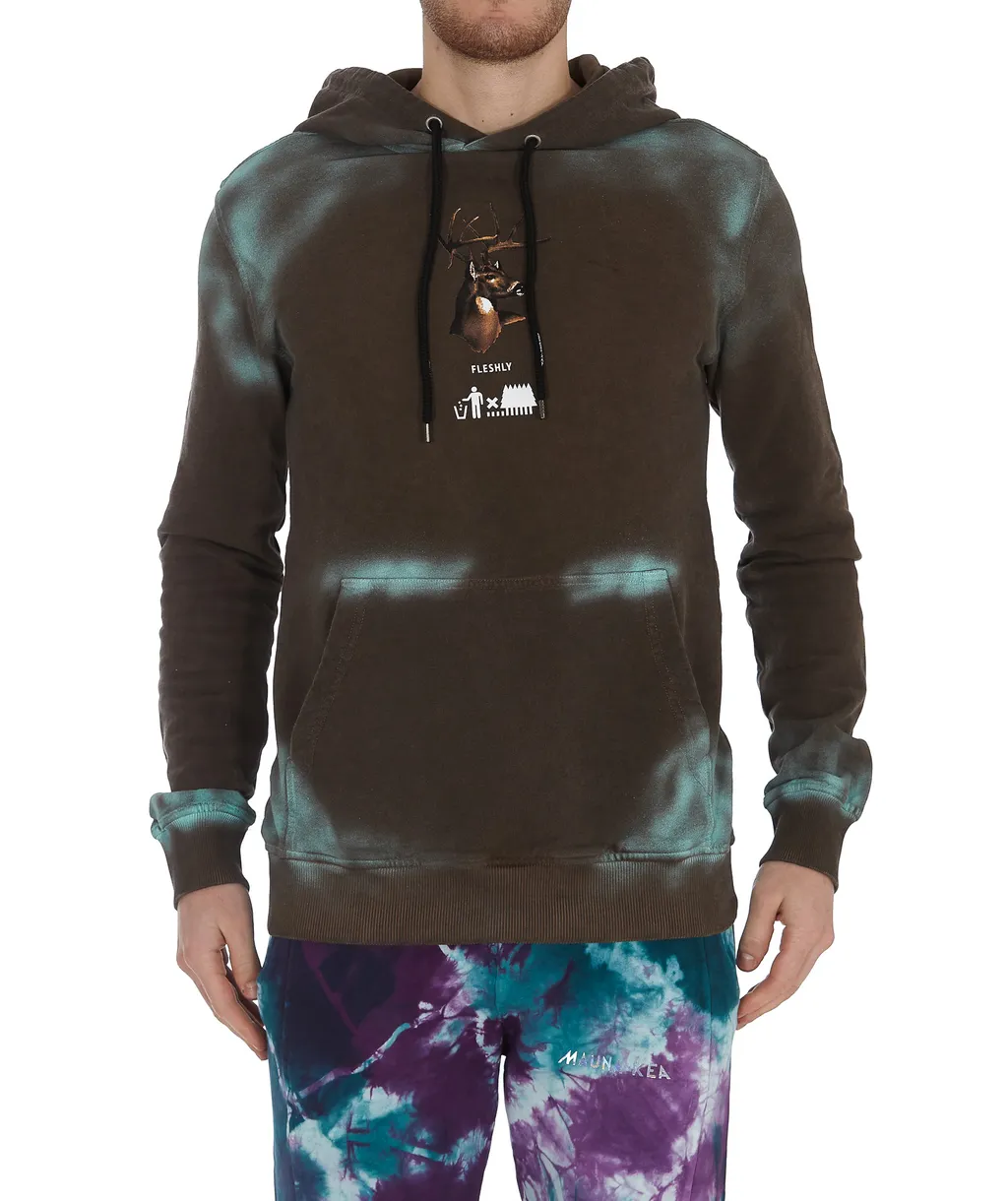 Spray Deer Hoodie