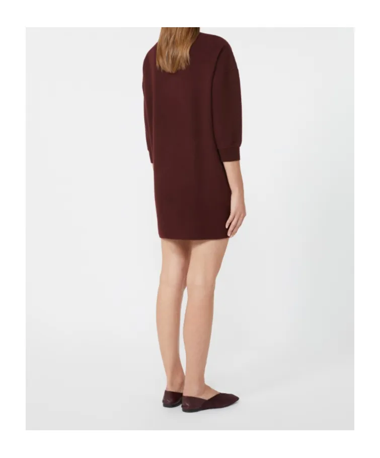 Short Wool And Cashmere Jersey Dress