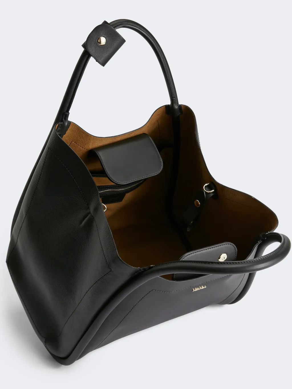 Medium Leather Marine Bag