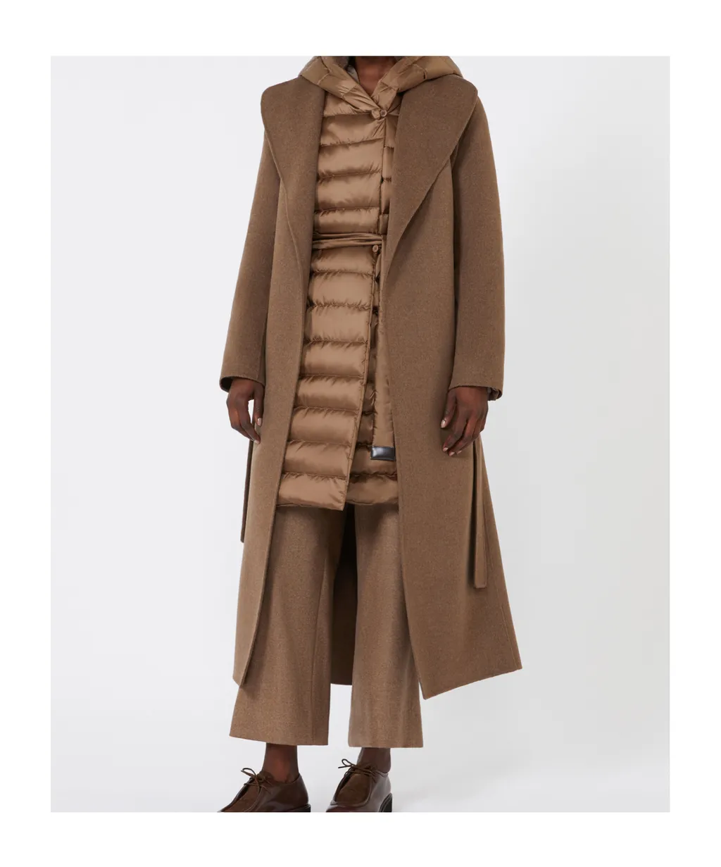 Long-Sleeved Down Jacket