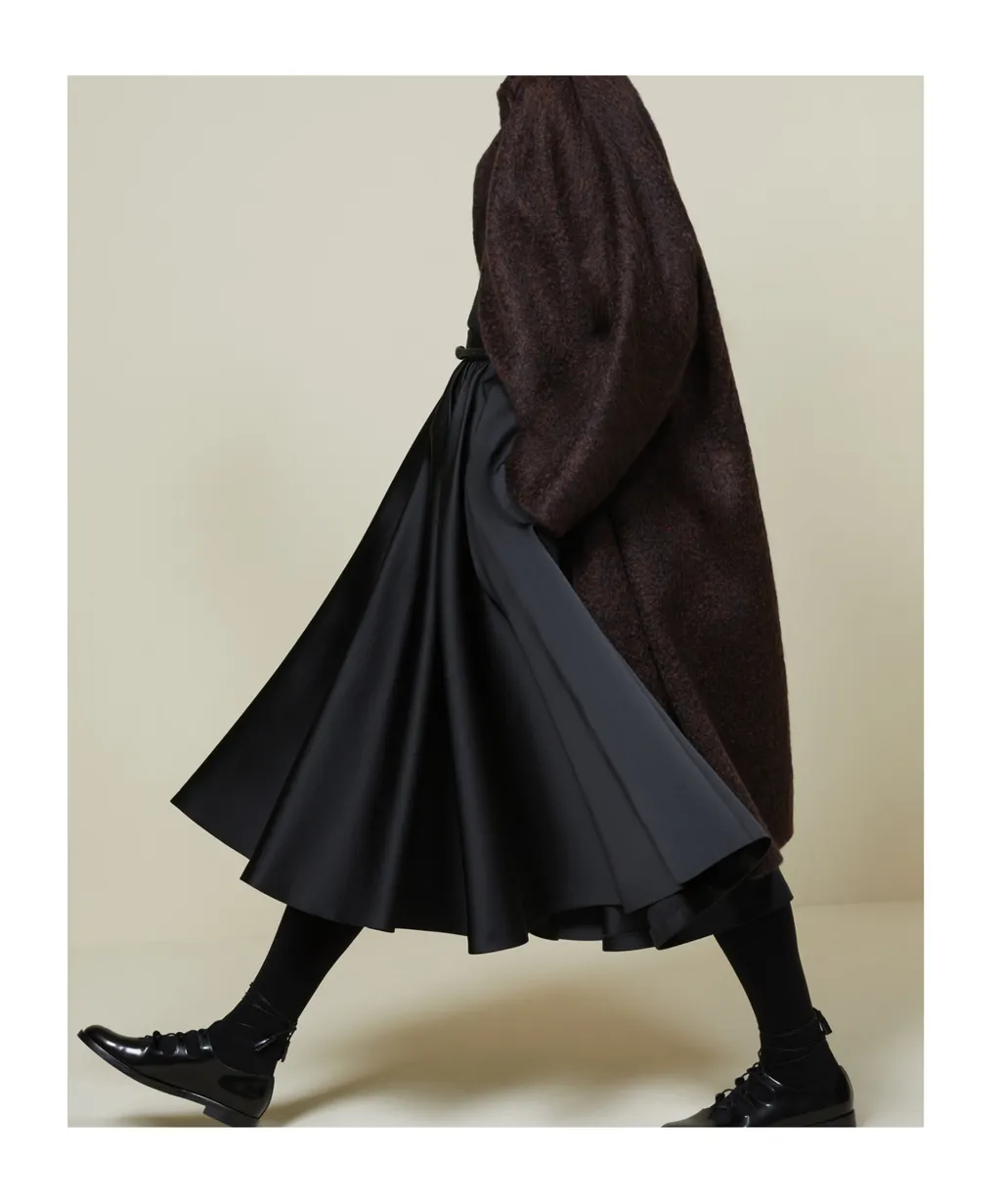 Atelier Double-Breasted Long Coat