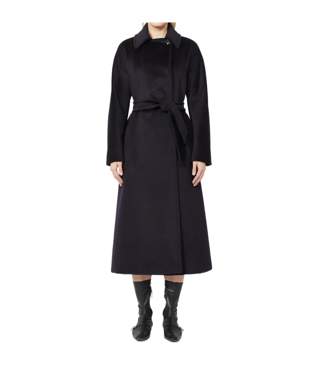 Tenzone Tied-Waist Long-Sleeved Coat
