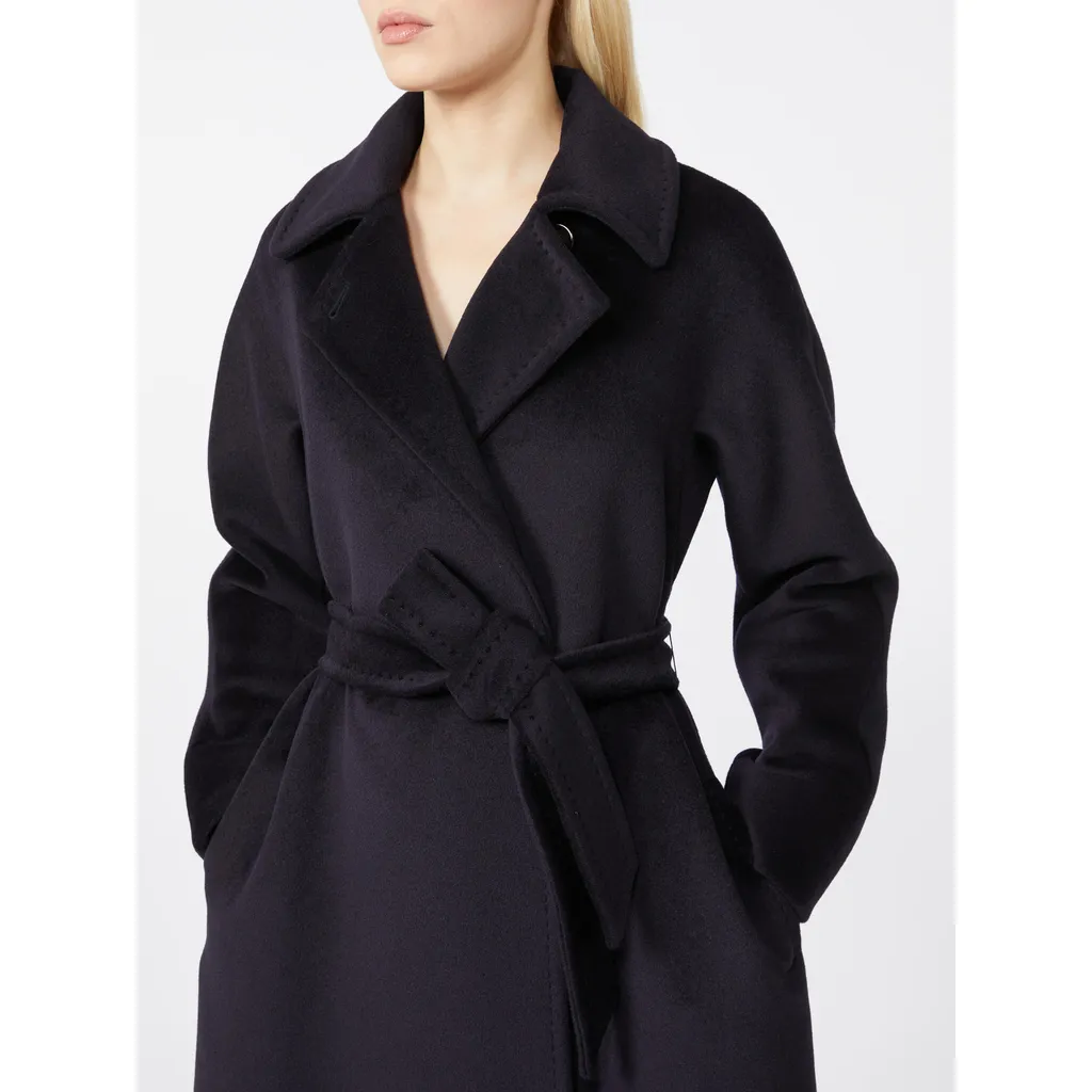 Tenzone Tied-Waist Long-Sleeved Coat