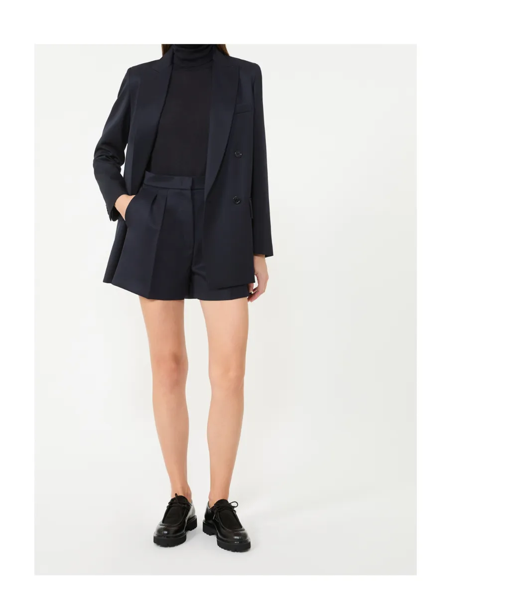 Double Breasted Button-Up Blazer