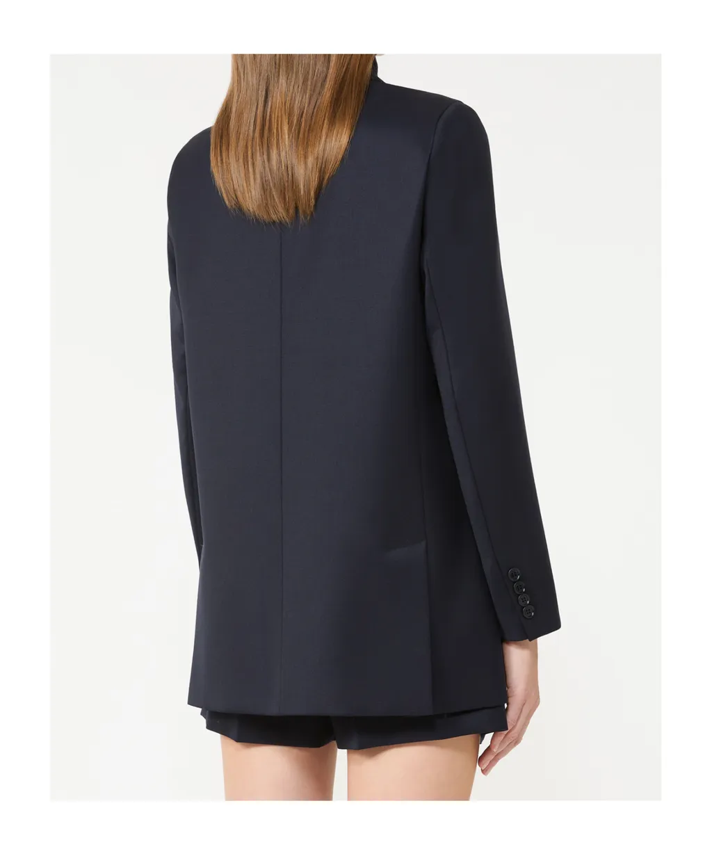 Double Breasted Button-Up Blazer