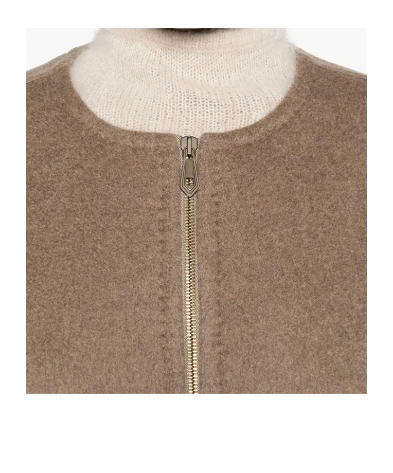 Round Neck Coat