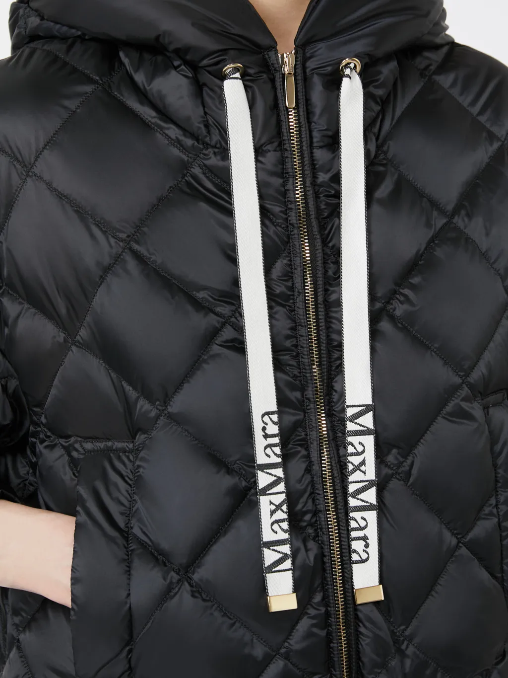 The Cube Quilted Drawstring Jacket
