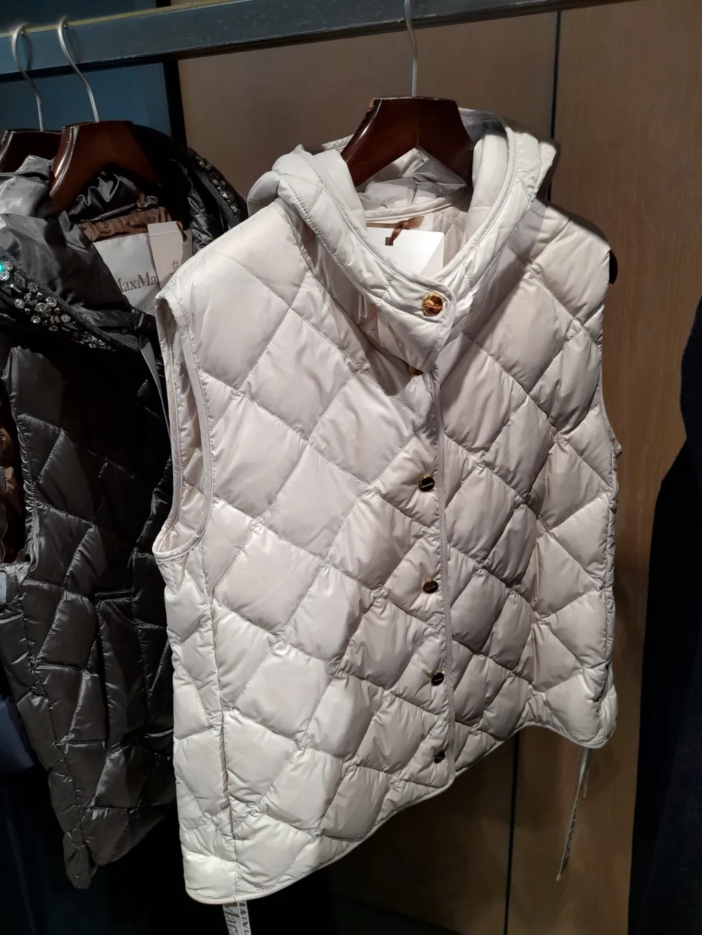 The Cube Button-Up Quilted Gilet