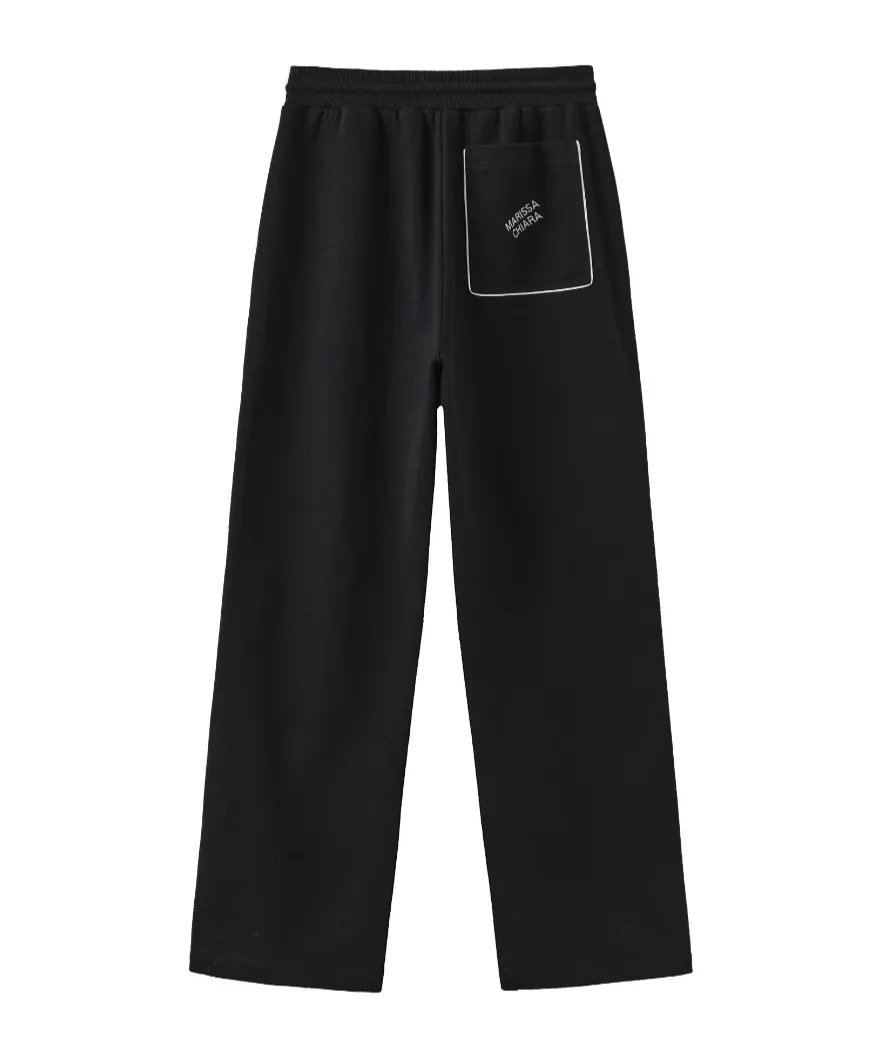 Elastic Waist Casual Pants