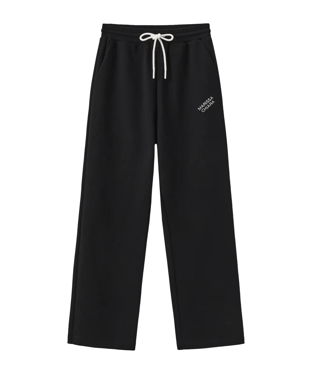 Drawstring Elastic Waist Casual Pants
