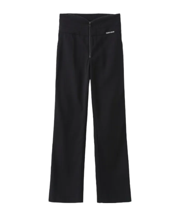 Zipper Casual Pants