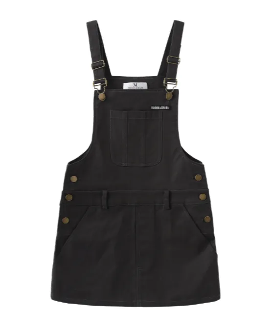 Canvas Suspender Skirt