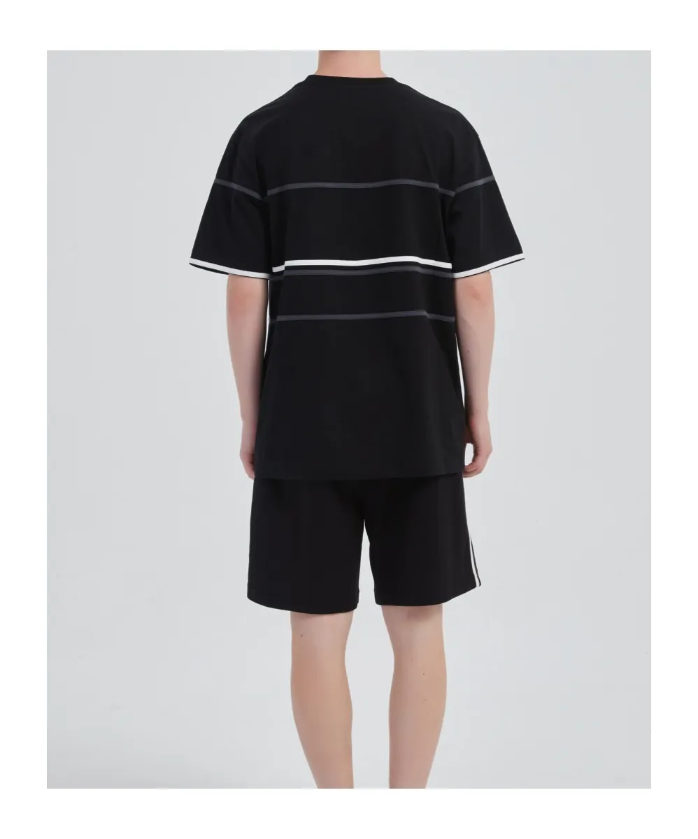Striped Short-Sleeved T-Shirt