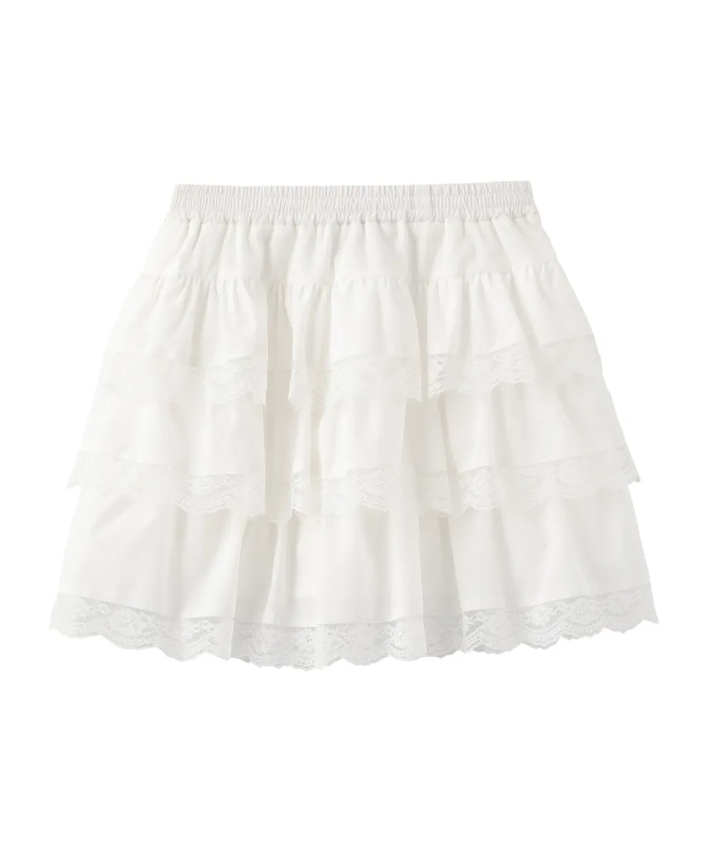 Elastic Waist Skirt