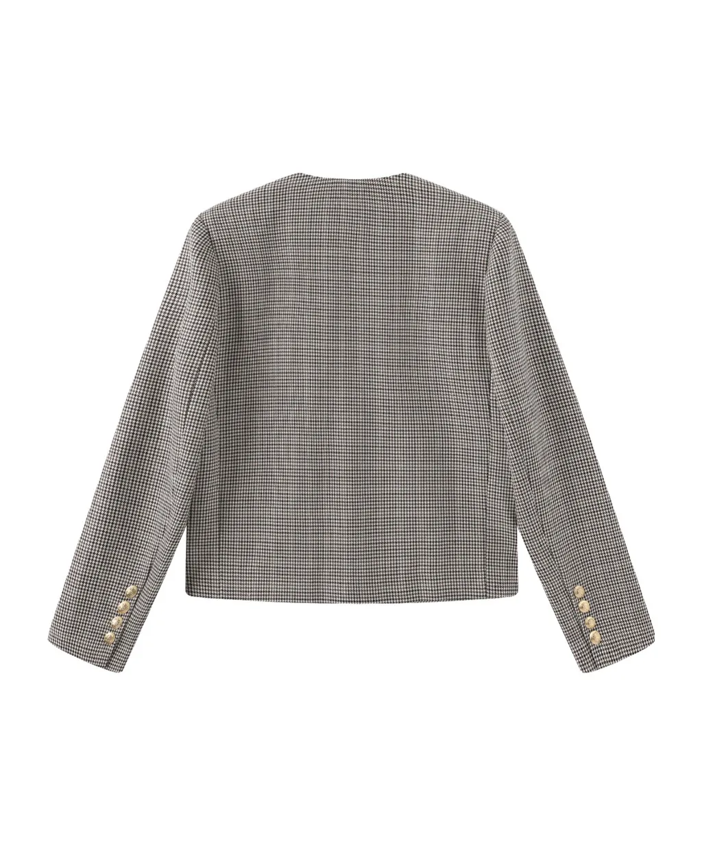 Long-Sleeved Casual Jacket