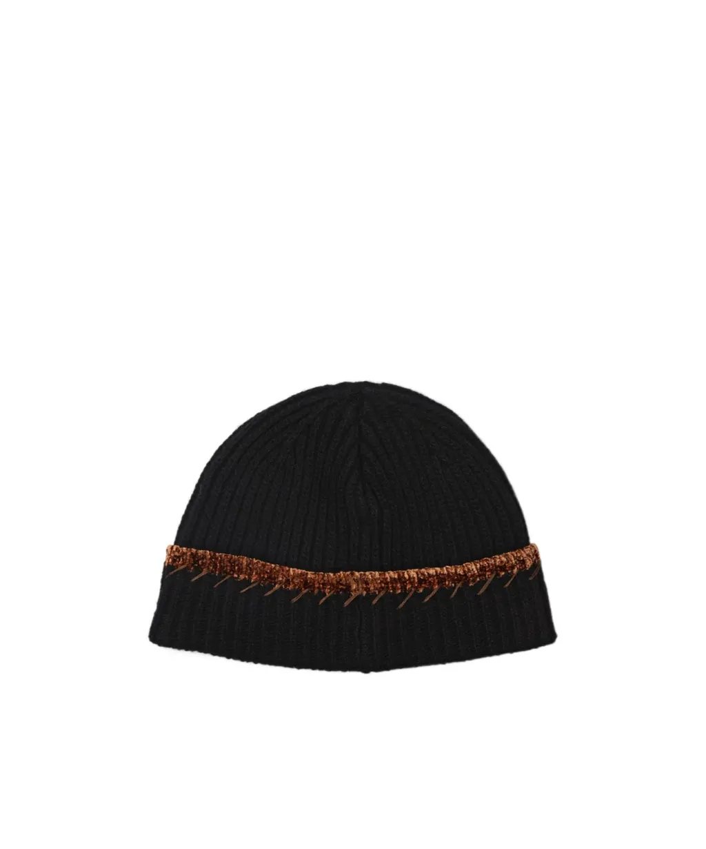 Logo Embroidered Knitted Beanie
