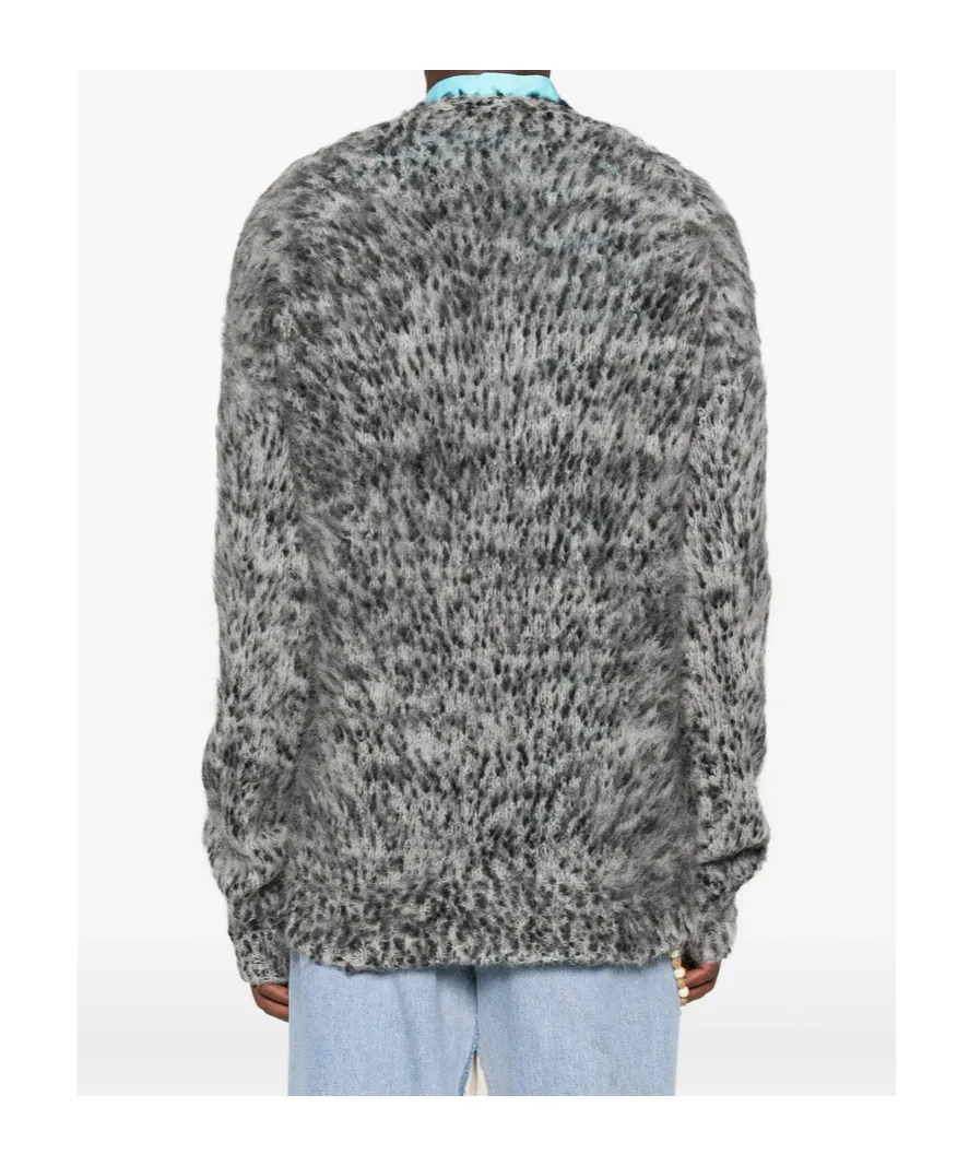 Alpaca Wool-Blend Cardigan