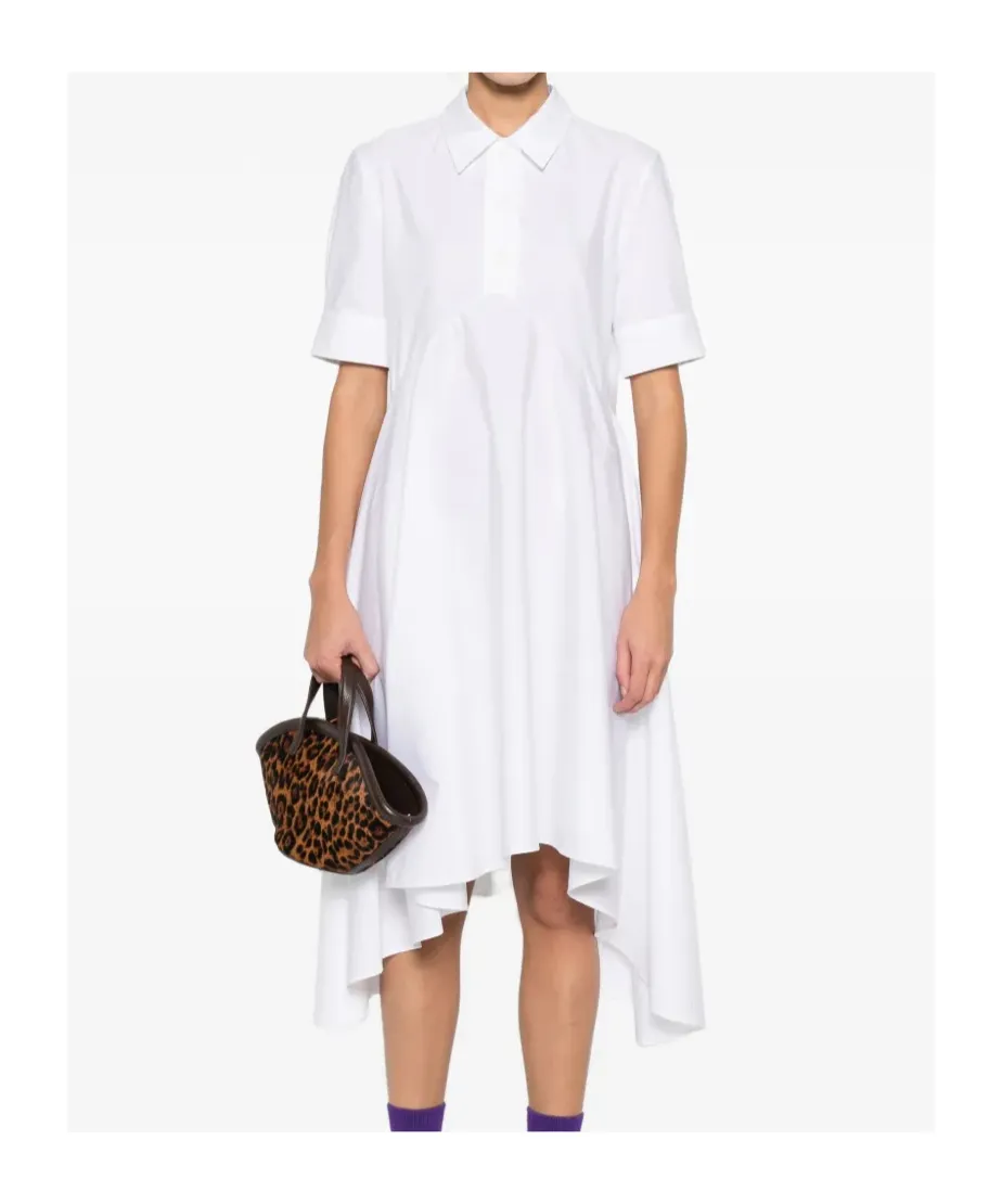 Asymmetric Cotton Dress