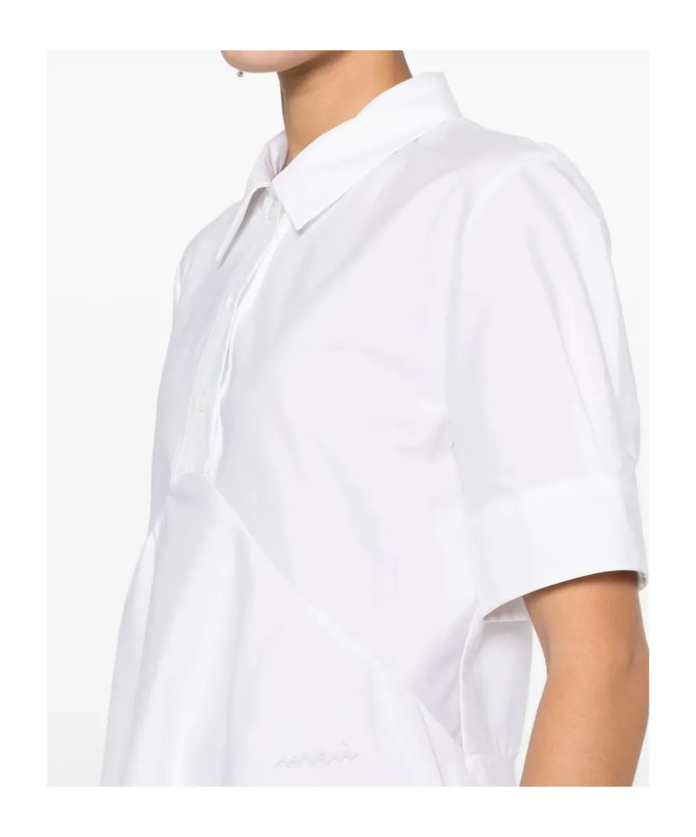 Asymmetric Cotton Dress