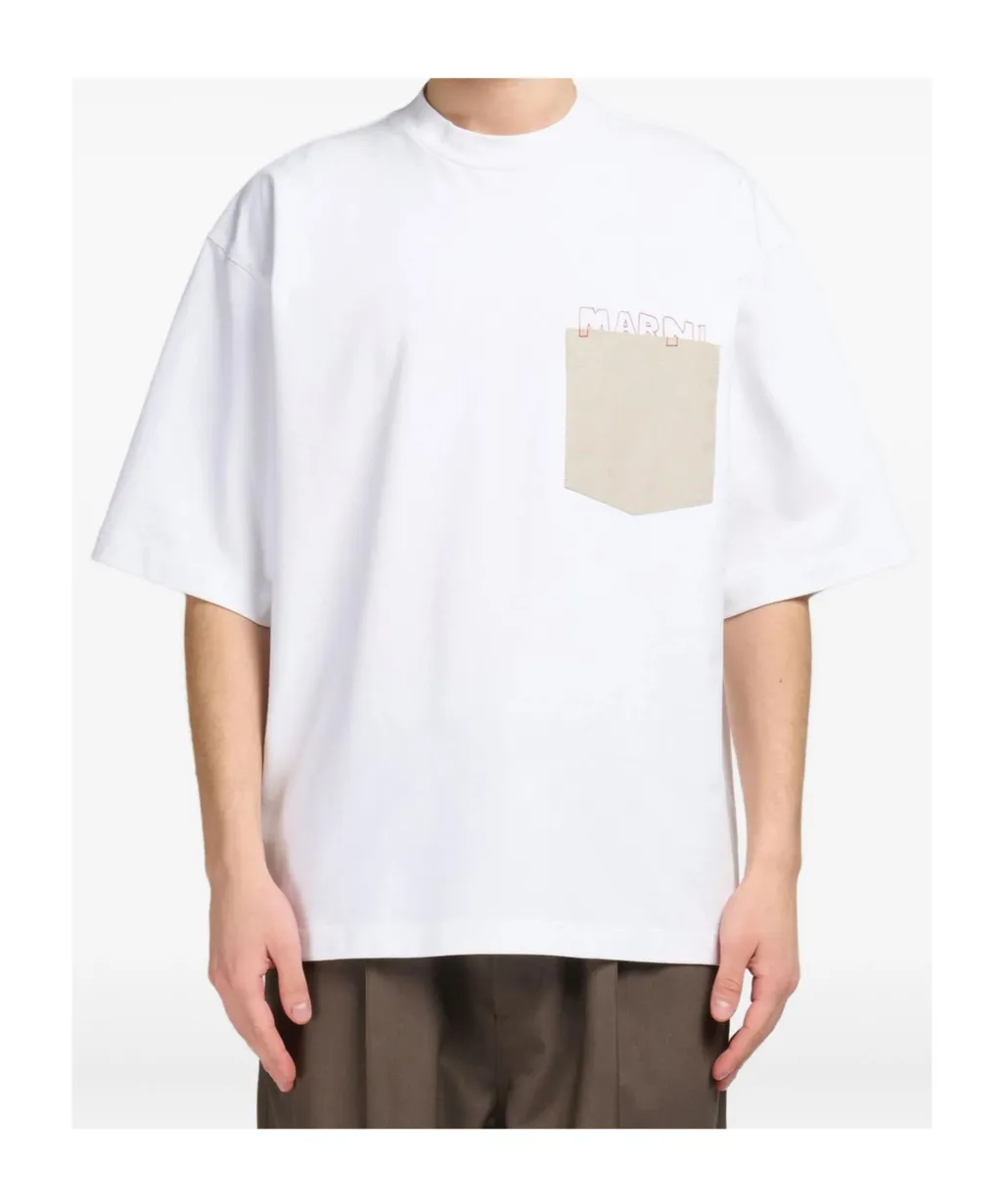 Logo Printed Crewneck T-Shirt