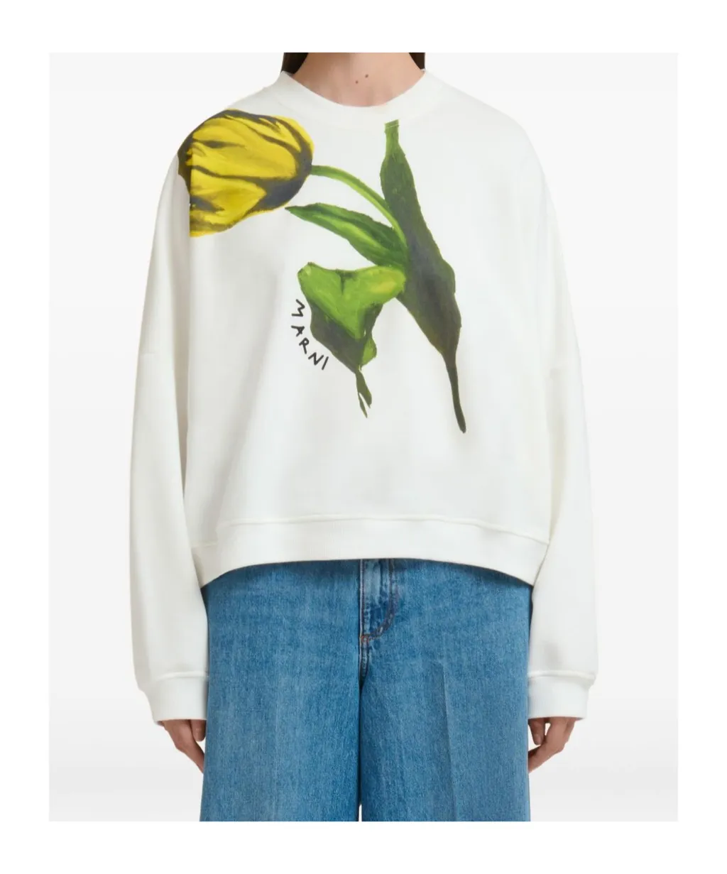 Tulip Print Sweatshirt