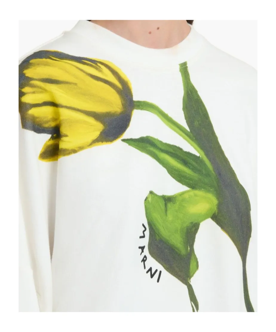 Tulip Print Sweatshirt