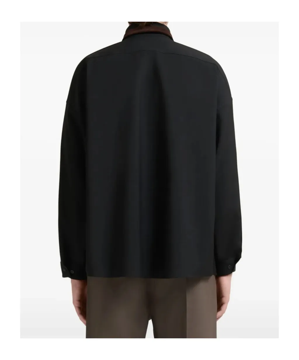 Collared Long-Sleeve Shirt