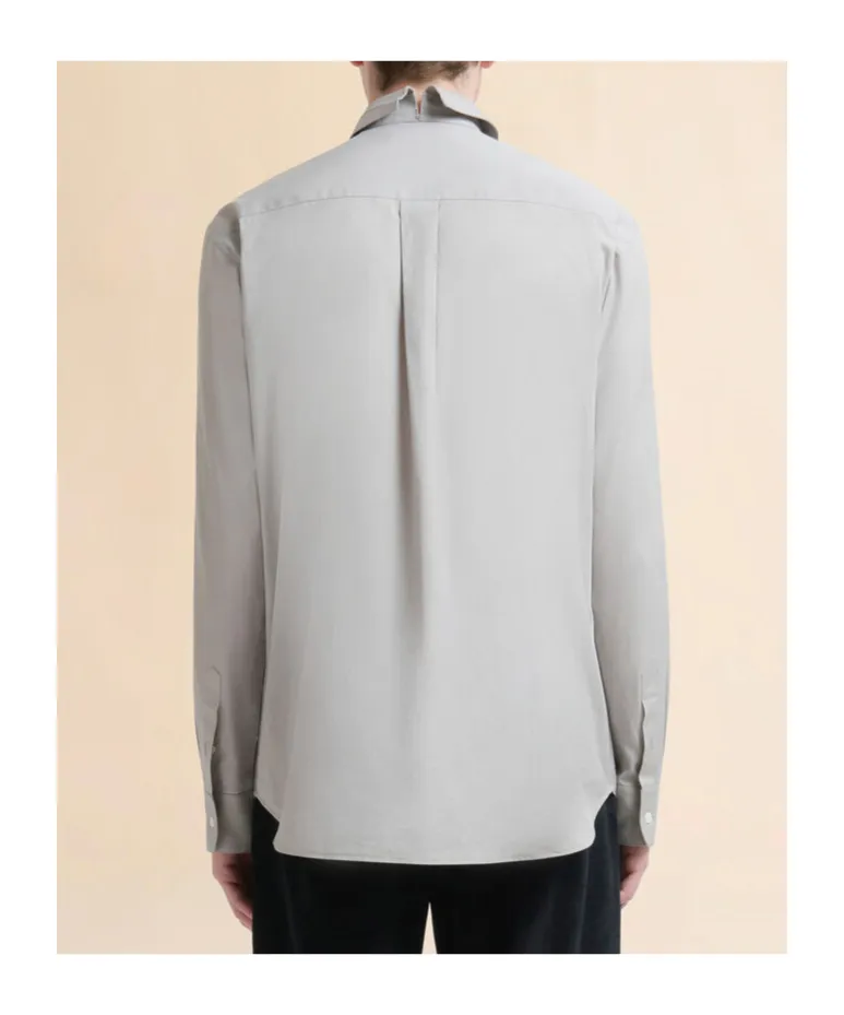 Cotton Poplin Shirt With Marni Mending Logo