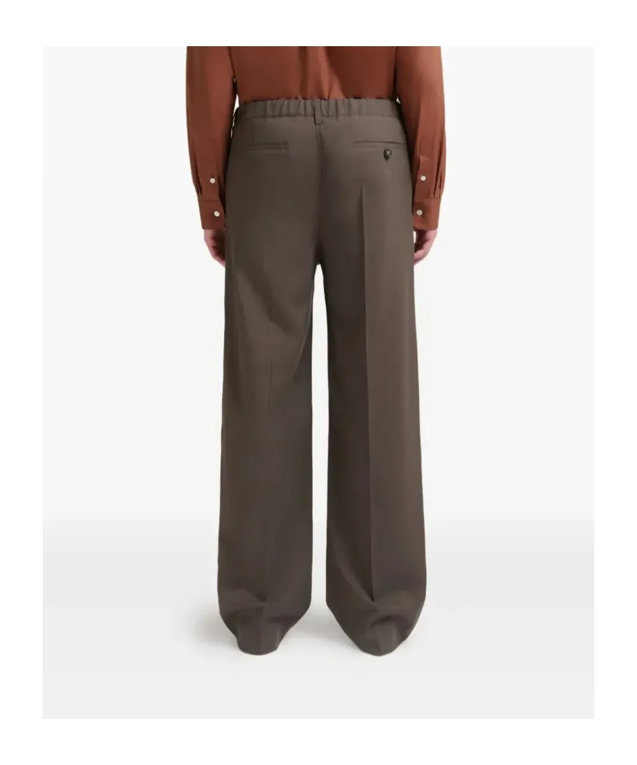 Straight-Leg Trousers