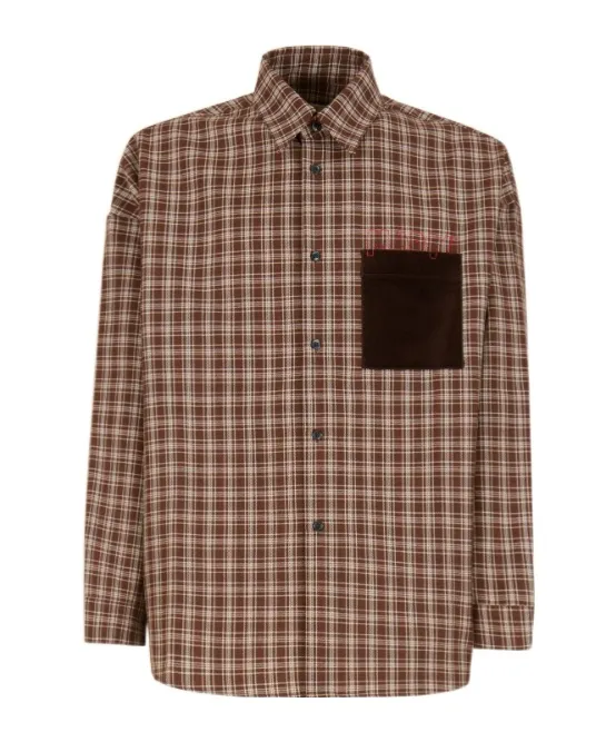 Checked Long Sleeved Shirt