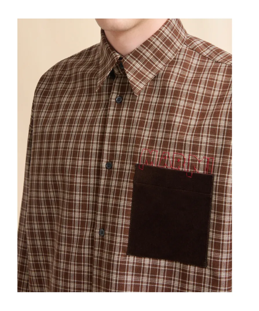 Checked Long Sleeved Shirt