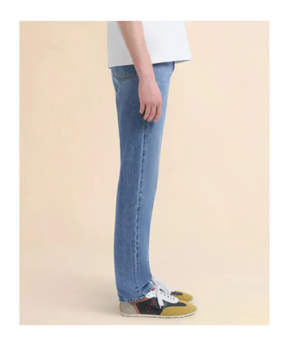 Straight Leg Denim Jeans