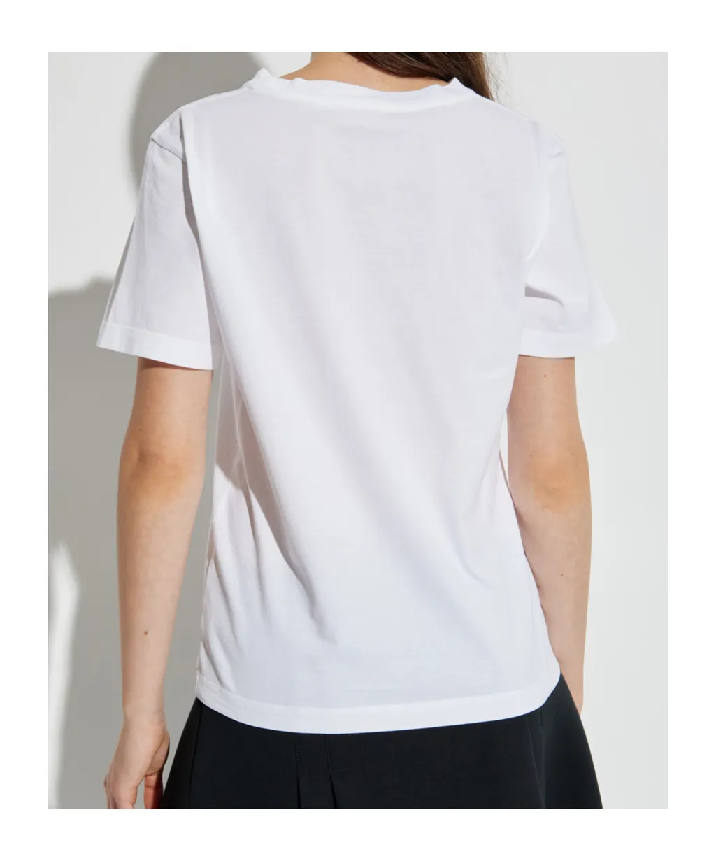 Logo Applique Crewneck T-Shirt