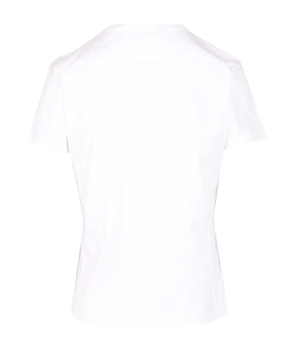 Embroidered Camellia T-Shirt